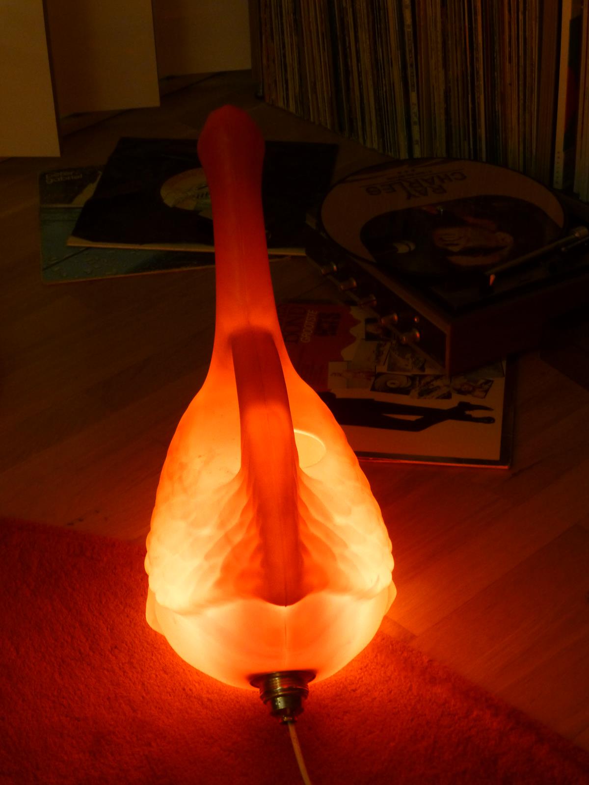 Die rote Gans Lampe - I Love Goose