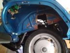 Vespa Radkasten mit Loch