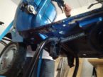 Vespa Rost an der Karosserie