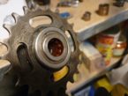 Torpedo Freilaufnabe verrostette Kugellager